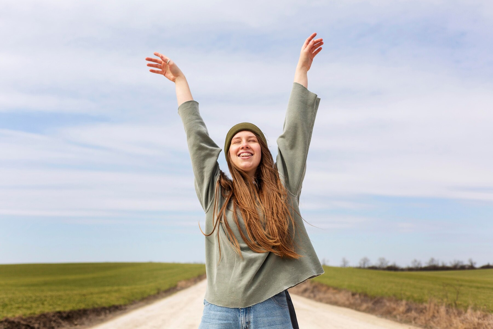 Women feeling better.